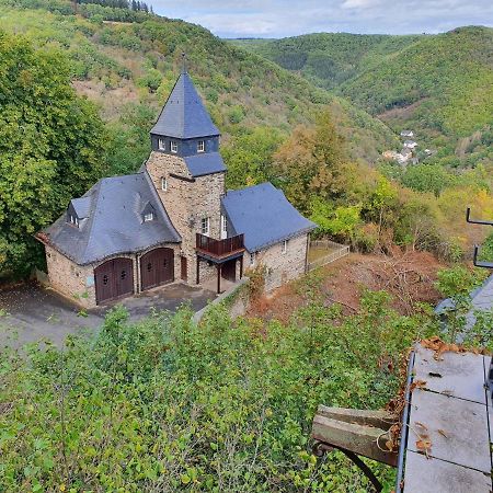 Ferienwohnung Kutscherhaus auf der Sauerburg Sauerthal Exterior foto